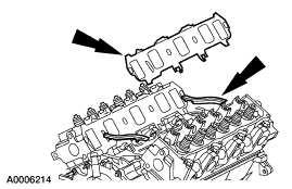 Page 11 of 24 35. Install the lower intake manifold. Tighten the bolts in two stages in the sequence shown.