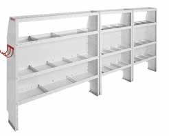 CABLE / PLUMBING HVAC / MECHANICAL 0 ELECTRICAL 0 00-L Cable/Plumber Package --0 Screen Bulkhead - Sprinter 0--0 Swing Door Conversion Kit --0 Adjustable Shelf Unit (" x 0" x ½") 0--0 Accessory Back