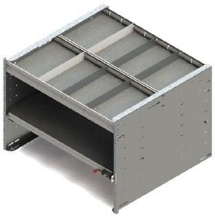 1 hrs DRAWERS 5032-3 Axess Tray with 1 shelf / 3