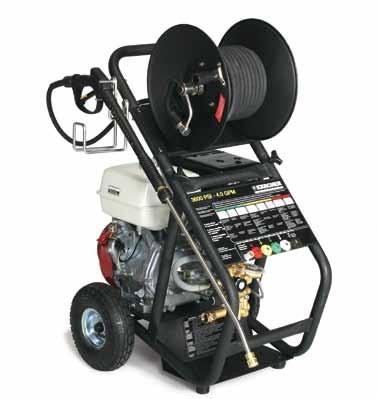 Cold Water Gas Powered Direct Drive HD Handtruck Design FREE Hose Reel on GX Models Kärcher s German-built electric hot water machines are the This series of commercial-duty, gas-powered cold water