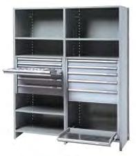 racking/shelving Integrated Shelving drawer Inserts For Metalware shelving Integrated drawer inserts allow you to install directly into your existing or new Metalware shelving units.