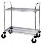 Security carts Security carts are ideal for safety storing and transporting of valuable goods Open wire construction allows for visibility into the unit so items can be checked at any time Double