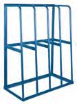 Bar Storage Racks All-steel vertical and horizontal racks are ideal for storing bars, tube, pipe and angle.