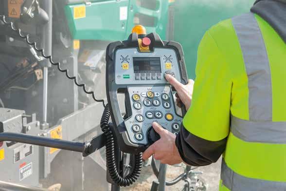 Even the best machine with the most advanced technology can only really show its strengths if it can be operated easily and as intuitively as possible, and offers the operator a maximum of ergonomic