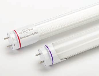 Input Voltage: 120-277V LINEAR LED TUBES Dimmable DirectDrive T8 KTEB-232-UV-IS-N-P INSTANT START ELECTRONIC T8 BALLAST BYPASS THE BALLAST FEATURES AND BENEFITS Replacement for conventional