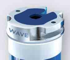 blue wave rx Ø58 WAVE RX: RANGE FOR AWNINGS, PERGOLAS AND VERANDAS MOTOR WITH BUILT-IN RECEIVER blue wave rx Ø58 one single to fulfil all applications Electronic limit switch with built-in receiver