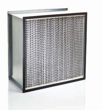Hepatex DP Deep Pleat EPA and HEPA Filter AIR POWER GENERATION ROOM INDUSTRIAL Hepatex DP (available in classes E11-H14 EN1822) can be used for supply, recirculation and exhaust air, where the