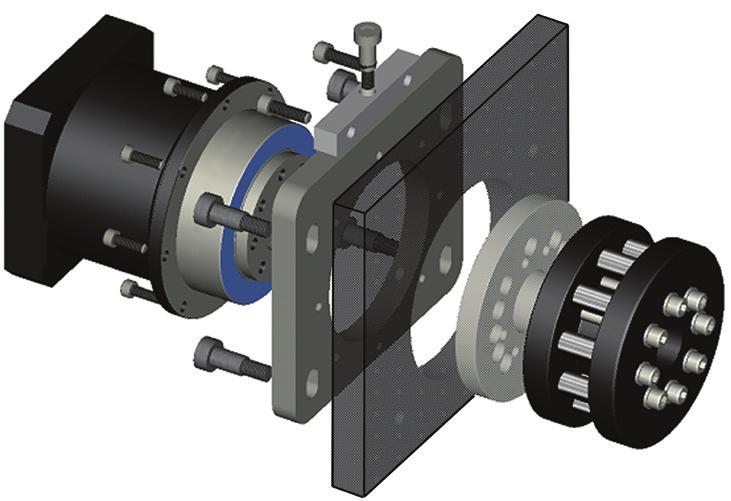 Pinion Preloader Pair Nexen s Flange-Mount Pinion with our RPS Pinion Preloader for easy integration into your machine design.