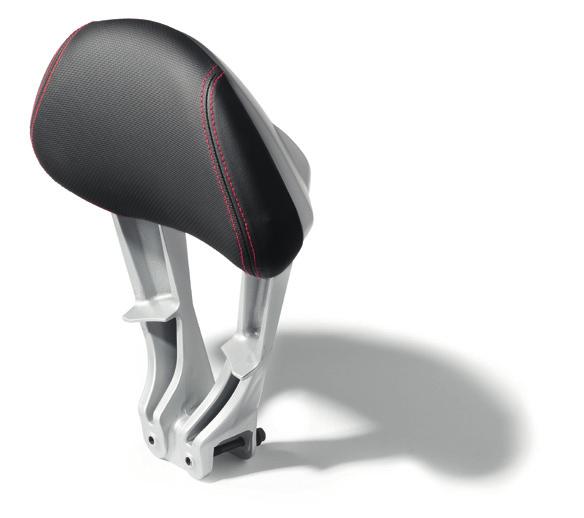 Backrest base X-MAX Base to fit the optional back rest cushion to create the passenger back rest Creates together with the optional back rest cushion (37P-W0773-00-00 or 37P-W0773-10-00) offering
