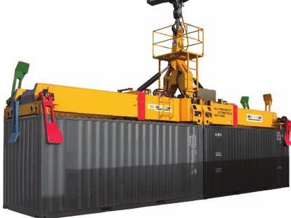 Model Container sizes Capacities Centre of