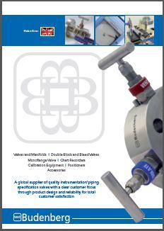 as detailed below: - Valves, Manifolds, Positioners,