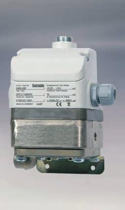 ... bar djustable switch contacts for vacuum and overpressure Petrochemicals industry, process technology -0.006... -1 bar up to 0.012.... bar Number of contacts 1 or 2 1 or 2 1 or 2 Max.