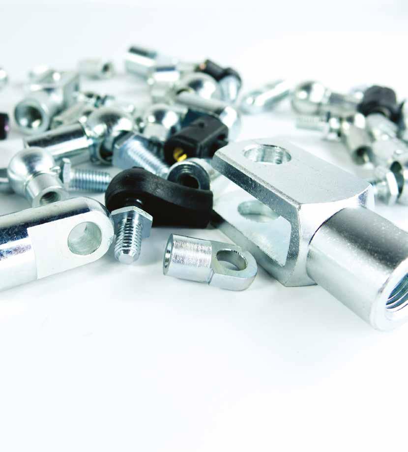 Also available with: END FIINGS A wide range of end fittings are available to