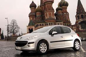 Russia: PSA outperformed the market Peugeot 207 Citroën C4 February 2008: launch of the
