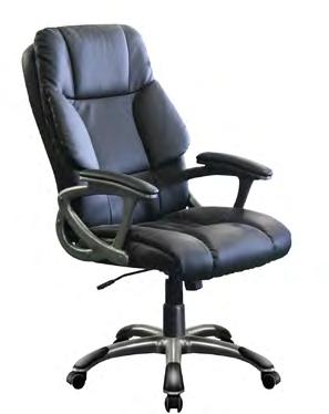 255 with PRIME High-Back Executive 1-255-01 Black