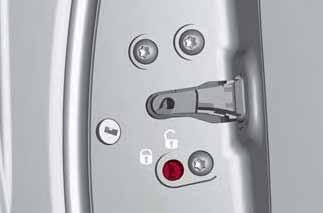 GETTING TO KNOW YOUR VEHICLE On vehicles equipped with Passive Entry, the trunk lid and the doors can be locked by pushing the button located near the opening button of the trunk lid.