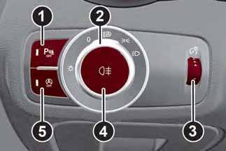 GETTING TO KNOW YOUR VEHICLE 34 EXTERIOR LIGHTS Headlight Switch The headlight switch is located to the left of the steering wheel on the instrument panel.