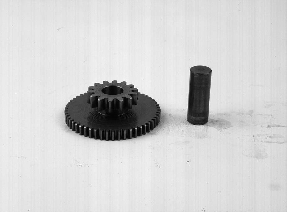 necessary. Oil seal Starter Reduction Gear Remove the starter reduction gear and shaft.
