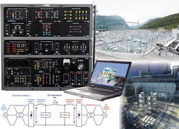 Electricity and New Energy Electric Power Technology Pre-Set Training Programs Four-Quadrant Dynamometer/Power Supply Power Transmission Smart Grid Technologies Training System The Power Transmission