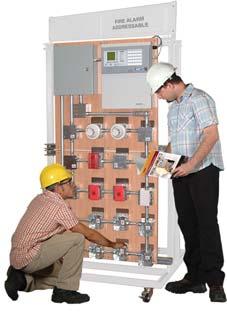 Industrial Maintenance Fire Alarm Training Systems Piping Training System The Fire Alarm Training Systems are hands-on training tools designed to form students for careers as fire alarm technicians.