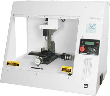 Mechatronics CNC Mill Training System (Light Duty) CNC Mill Training System (Heavy Duty) The CNC Mill (Light Duty) consists of a milling table, a headstock carrying the spindle motor, and a vertical