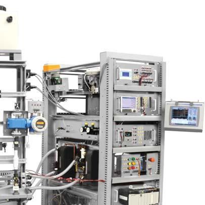 ) FOUNDATION Fieldbus Add-on * Process and Instrumentation workstations shown with optional equipment AB CompactLogix PLC The Pressure, Flow, Level, and Temperature Process Training Systems are
