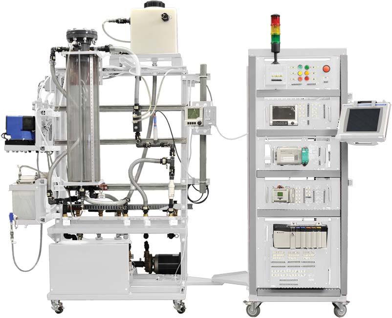 Process Control Industrial ph and Conductivity Process Training System The ph and Conductivity Process Training Systems are designed to introduce students to ph industrial processes and their