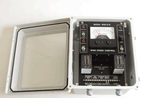 Model WSC-5-DDOR Wind Speed Controller Single Set DESCRIPTION The Texas Electronics, Inc.
