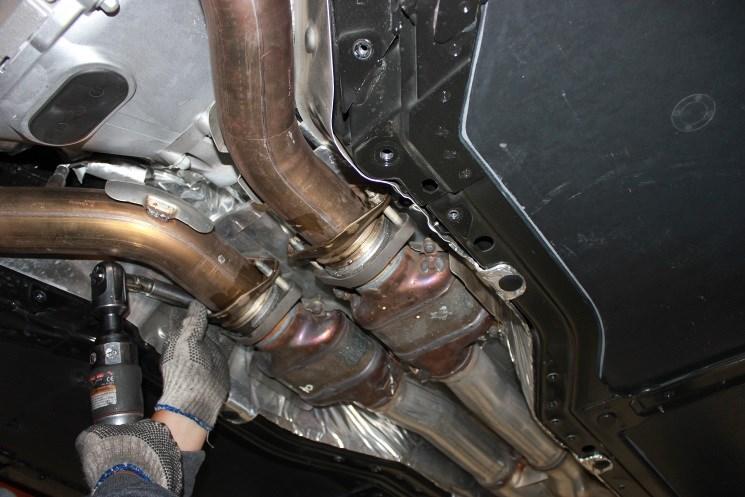 have all the parts necessary for the installation of Figure 1 Original Exhaust System