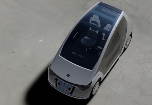 Summary The epsilon concept shows a prototype for an urban small electric vehicle of