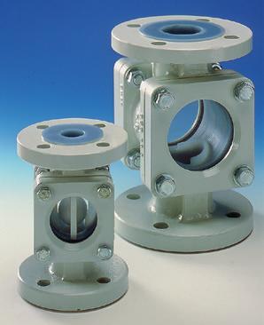 These PFA and PTFE lined products offer a reliable solution in hazardous applications Features Check valves Heavy duty body in ductile iron GGG4.3 (ASTM A-395). Heavy duty PFA or PTFE lining.