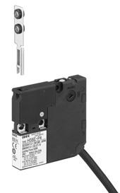 Small interlock switch with five poles and solenoid. Ideal for applications in tight spaces. Compact body: 75 15 75 mm 15-mm-wide, thinnest solenoid interlock switch in the world.