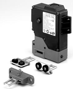 HSE Interlock Swithes with Solenoid Lightweight interlock switch in plastic housing, providing high locking strength Basic unit and solenoid unit in one housing Lightweight plastic housing All