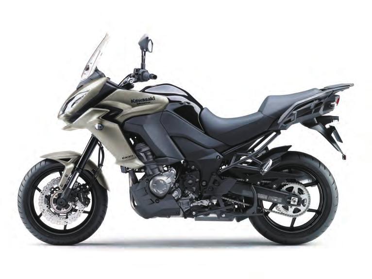 SHARP, SPORTY STYLING SHARP, SPORTY STYLING Sporty new looks give the Versys 1000 a stronger Kawasaki identity, while