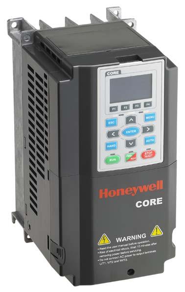 Honeywell CORE Drive SPECIFICATION DATA FEATURES APPLICATION The new Honeywell VFD CORE Drive addresses the need to save time for installation, and provides the lower total installed costs with years