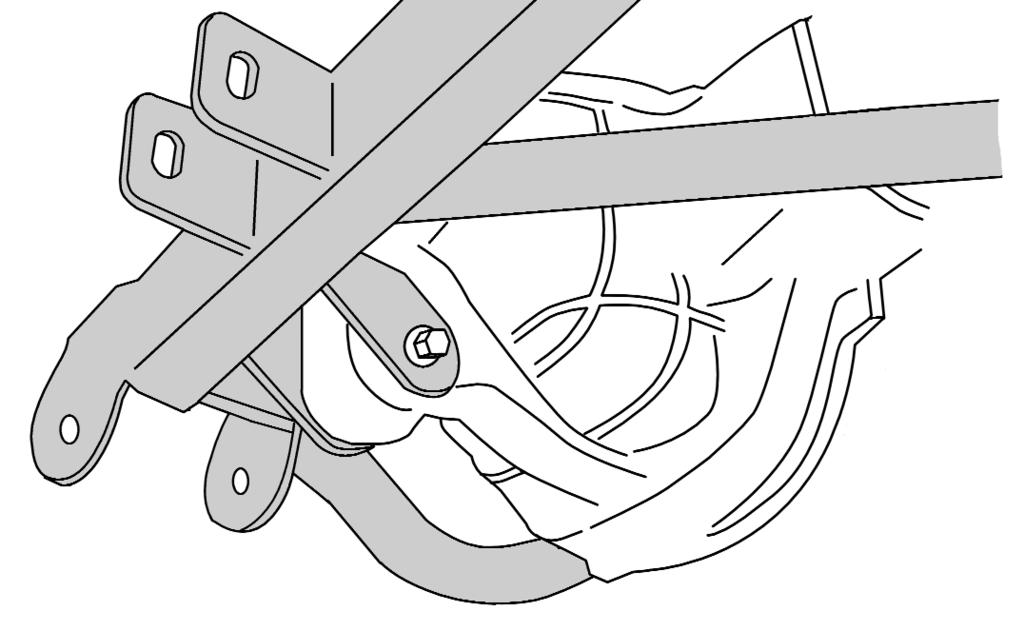 NEW SUB FRAME STOCK FRONT DIFFERENTIAL STOCK HARDWARE ILLUSTRATION # 9