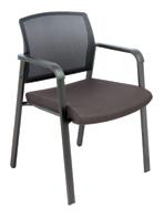 Available in Black Centro - Guest Chair $179 Four legged