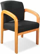 00 (Assembly Not Included) 105 Black Fabric Guest Chair w/arms,, Espresso or Honey 23"W x 25 1 2"D x