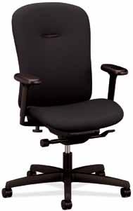 98 65% 70% 70% 80% MAM1HUB NT10T Mid Back Work Chair w/black Upholstry and