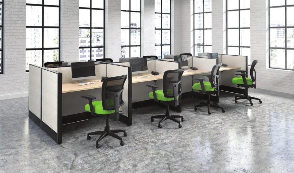Complete Package Includes 8-24 x48 Workstations 2699* Upholstered Eclipse Raceway Stock# Size Price XPR-4224 24 W x 42 H 133 XPR-4230 30 W x 42 H 143 XPR-4236 36 W x 42 H 153 XPR-4248 48 W x 42 H 163