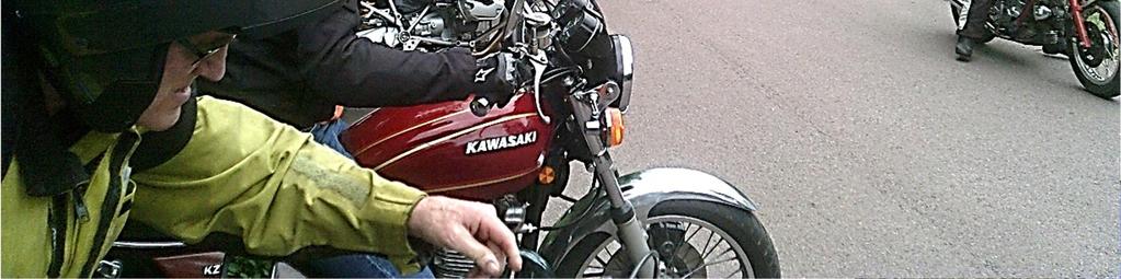 and the Moto Guzzi Ambassador (behind the