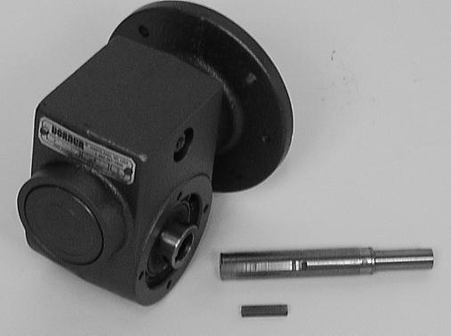 AO AK Figure 23 9. Remove two (2) screws (AO) and detach output shaft cover (AP). 10. Remove gear reducer output shaft key (AQ).