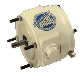 Washdown Duty Brakemotors White Epoxy Painted Explosion Proof Coupler Brakes For Both Single and Three Phase Cat. No. 115/230V Single Phase Cat. No. 230/460V Three Phase Cat. No. 575V Three Phase Brake Rating (ft-lbs) Max.