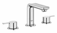 Chrome $ 359 23 794 ENA Brushed Nickel InfinityFinish 499 GROHE QuickFix Plus installation GROHE AquaDirect flow control 8 3 8" Faucet height 5 1 16" Spout reach 4 3 4" Aerator height Solid brass