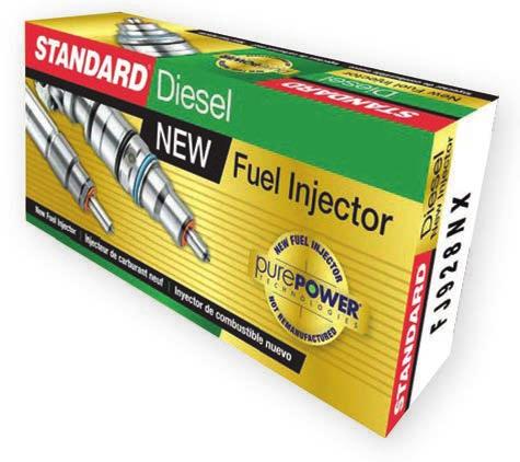 Standard Diesel NEW Fuel Injectors include the latest engineering enhancements to match the OE injector.