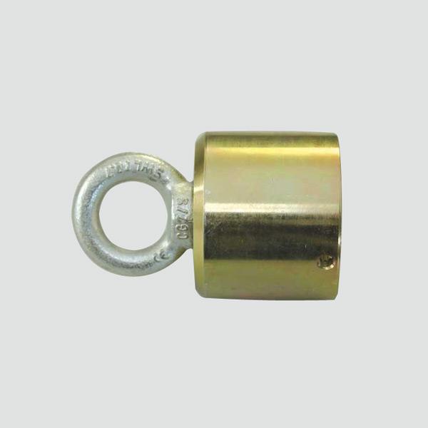 Swivels for underground cables must be equipped only with friction bearings.