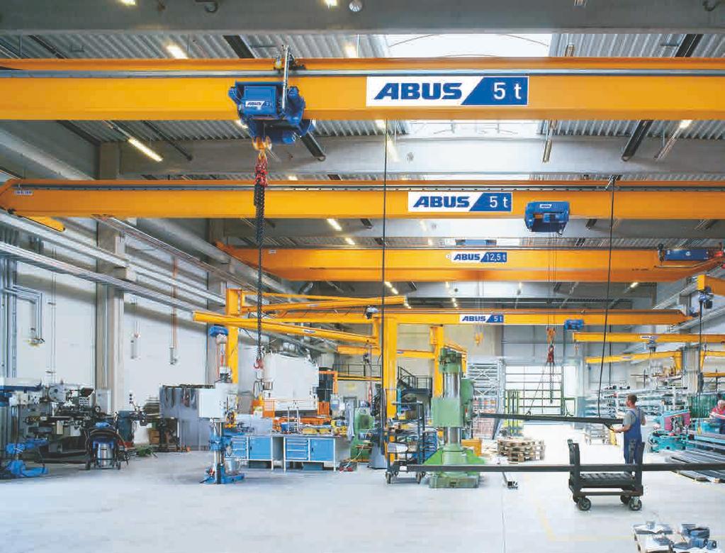 ABUS cranes make light work of lifting.