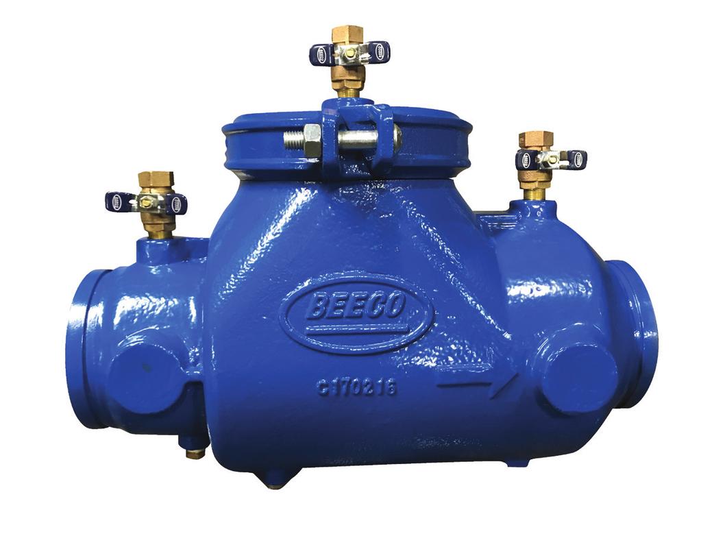 Double Check Valve (DCVs) - 65mm-250mm Testable Medium Hazard Designed with ease of access in mind and with very few spare parts needed, the modular design makes MAG-BEECO valves the easiest and