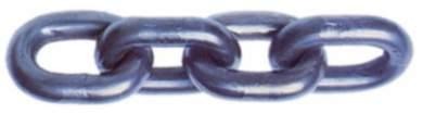 Grade 30 Bright and Polished Exact Chain A low carbon general purpose utility chain used in applications where high tensile strength is not required.