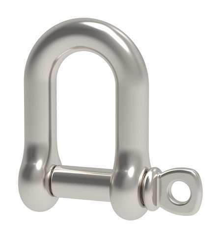 Steel Shackles Lifting Bolts & Shackles 4081 Material Steel, zinc plated. Technical notes To DIN 82101 Form A. Order No. d 1 d 2 d 3 w 1 w 2 h Max. load 4081.05 5 10 4 7 15 15,5 100 0,01 4081.